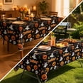 thumbnail image 6 of TanSiDing Halloween Disposable Tablecloth Plastic Rectangular Cover for Party Dining Table Decoration, Waterproof Table Protector for Indoor Outdoor Picnic Feast, 6 of 7