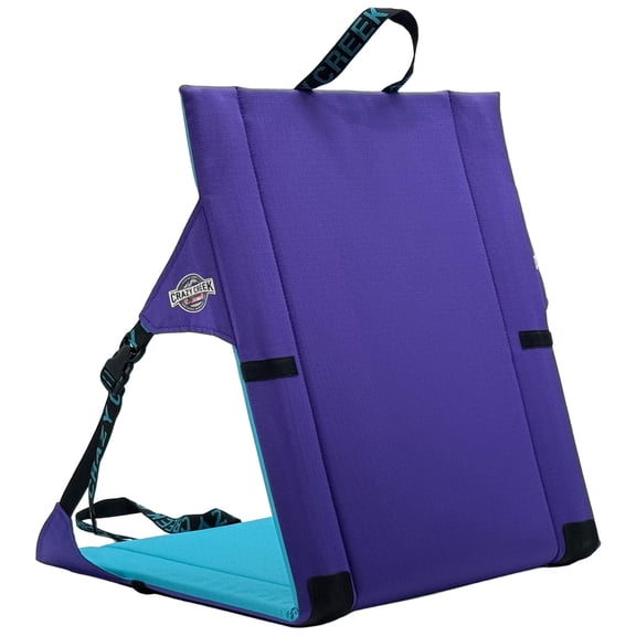 Crazy Creek Original LongBack Chair, Portable Chair for Camping and Stadiums, High Density Foam Cushion, Comfortable and Adjustable Back Support, Lightweight and Foldable, Water-Resistant