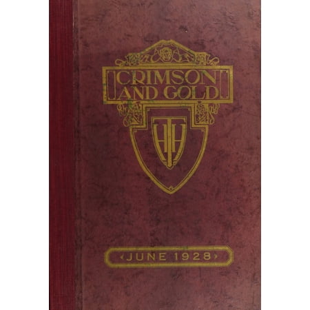 (Custom Reprint) Yearbook: 1928 Townsend Harris High School - Crimson Gold Yearbook (Flushing, NY)