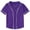 Purple, variant on GiLiling Boys Baseball Jersey Kids Short Sleeve Girls Hip Hop T Shirt Toddler Sport Button Down Jersey Shirt (Purple, 5-6 Years)