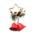 thumbnail image 1 of Christmas Hanging Pendant Nice-looking Interesting Cute Hanging Ornament Metal Bell Decorative Pendant for Home, 1 of 8