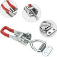 thumbnail image 4 of Heavy Duty Clasps for Boxes, 100kg Capacity, Adjustable Lever Catch for Secure Closure on Cases, Chests, Cabinets Metal Toggle Latches, 6-Pack, 4 of 5