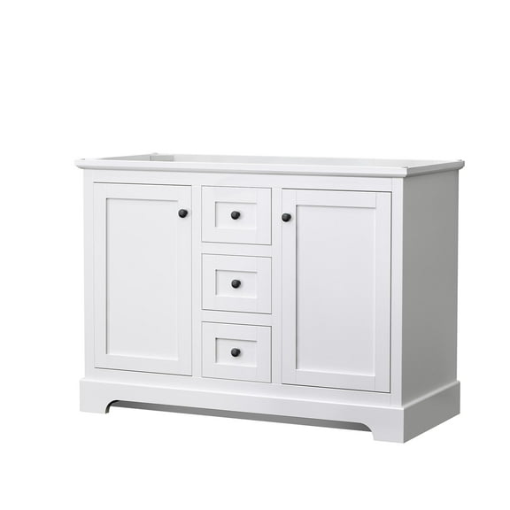 Wyndham Collection Wcv232348dcxsxxmxx Avery 48" Single Free Standing Vanity Cabinet Only -