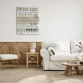 thumbnail image 3 of Stupell Industries On This Ranch Rules Typography Painting Gallery Wrapped Canvas Art Print Wall Art, 30 x 40, 3 of 8