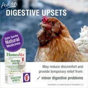 HomeoPet Avian DIGESTIVE UPSETS Digestive Health Support Drops for Birds & Chickens, 15 mL