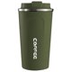 thumbnail image 1 of 304 Stainless Steel Portable Insulated Coffee Mug with Smart Temperature Display, Simple Style, Pure Color, 2nd Generation, Green, 380ml, 1 of 4