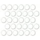 thumbnail image 4 of 30 piezas de adornos de plástico transparente rellenables, bolas de adorno rellenables transparentes, bolas colgantes transparentes, bola flotante para acuario, 4 of 5
