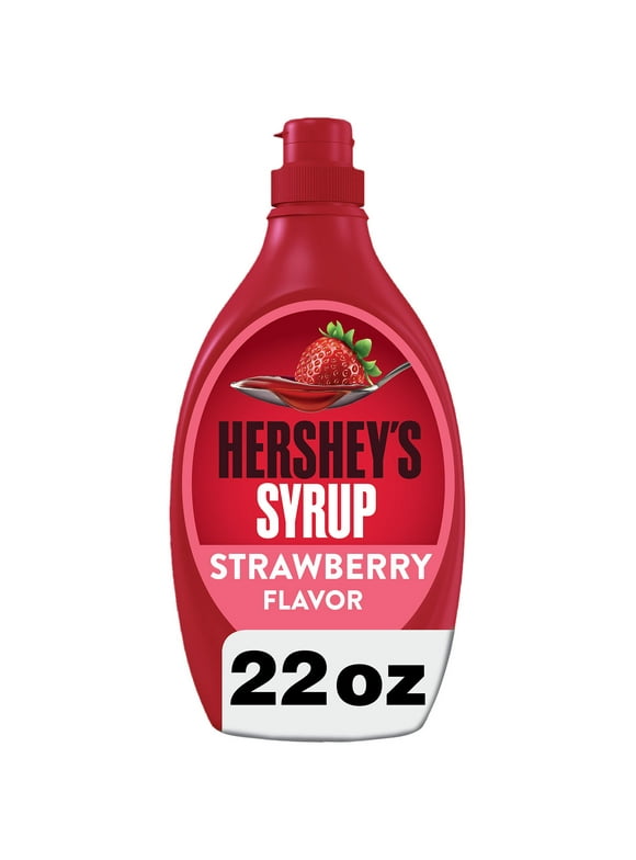 Hershey's Strawberry Syrup, Bottle 22 oz