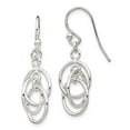 thumbnail image 4 of Sterling Silver Polished Dangle Earrings, 4 of 4