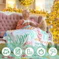 thumbnail image 4 of Abuelita Gifts in Spanish Abuela Gifts 50" x 60" Blankets Spanish Blanket Regalos para Abuela Spanish Grandma Gift Birthday Gift from Grandchildren Abuelita Gift from Granddaughter Blanket, 4 of 6