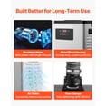 thumbnail image 6 of KFFKFF Solder Fume Extractor with 3-Stage Filtration, 510 m³/h High Suction, 10-Speed Adjustable Smoke Absorber with Remote Control for Laser Engraving and 3D Printing, 6 of 9