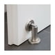 thumbnail image 3 of Tope de puerta magnético elegante, tope de puerta de pared redondo moderno con imán potente para superficies de madera y hormigón, fácil instalación con herrajes de montaje, aspecto de acero, 3 of 5