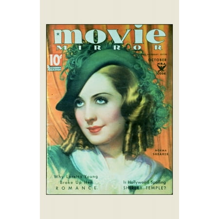 Mirror Magazine - Norma Shearer - movie POSTER (Movie Mirror Magazine Cover 's Style A) (11