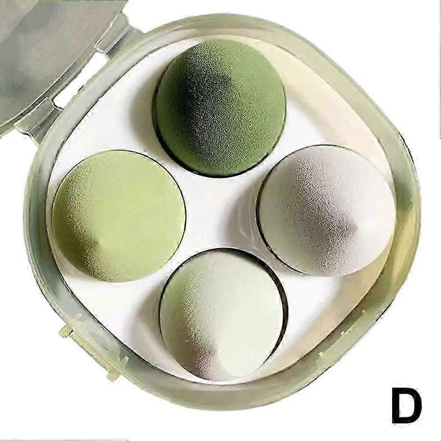 Set de esponjas de maquillaje Beauty Egg, esponjas de maquillaje para base con caja de huevo, perfecto
