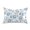 Adorable Gorillas Flower Leaf, variant on Haosy Satin Pillowcase for Hair and Skin Standard Cooling Silk Pillow Case with Envelope Closure Deep Blue Sparkling and Shining 20"x26"
