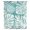 Teal, variant on Palm Tree Monstera Sheer Curtains 45 Inches Long, Pink White Leaf Boho Botanical Tropical Light Filering Curtains, Breathable Simi Curtain Privacy Drapes for Kitchen Bathroom Window Treatment