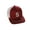 Burgundy White Black White, variant on Structured Trucker Mesh Hat Custom Colors Letter S Initial Baseball Mid Profile