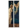 thumbnail image 2 of Burne–Jones, Edward 8x14 White Modern Wood Framed Museum Art Print Titled - Cupid Flying away from Psyche, 2 of 4