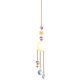 thumbnail image 5 of 5Crystal Sun Catcher Luna/sol/estrella Decoración de metal Colgante Cadena Colgante Bola de cristal, 5 of 5