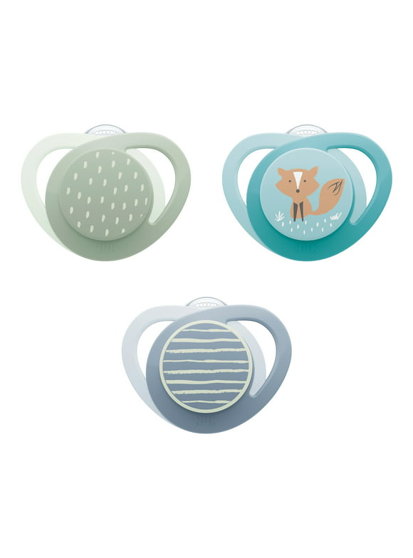 NUK Orthodontic Pacifier, 3-Pack, 18-36 Months