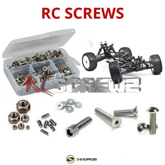 RCScrewZ Stainless Steel Screw Kit mug024 for Mugen Seiki MBX-6T ECO RC Car | SET