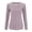 Purple, variant on Women's Seamless Thermal Long Sleeved Heating Base Layer Size L