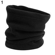ZEUS 4 In 1 Winter Neck Warmer Face Mask,Sports Thermal Fleece Scarf,Outdoor Beanie Hat