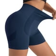 thumbnail image 4 of iHPH7 Compression Shorts for Women, Seamless Biker Shorts for Women, Running Shorts for Women, Biker Shorts Women, Biker Shorts Women Tummy Control, Navy S, 4 of 9