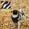 thumbnail image 7 of QBLEEV Warm Dog Sweaters Stripe Multi Color Dog Sweater Soft Dog Pullover ，Pet Apparel Pet Winter Clothes for Small Medium Male Female Dogs, 7 of 7