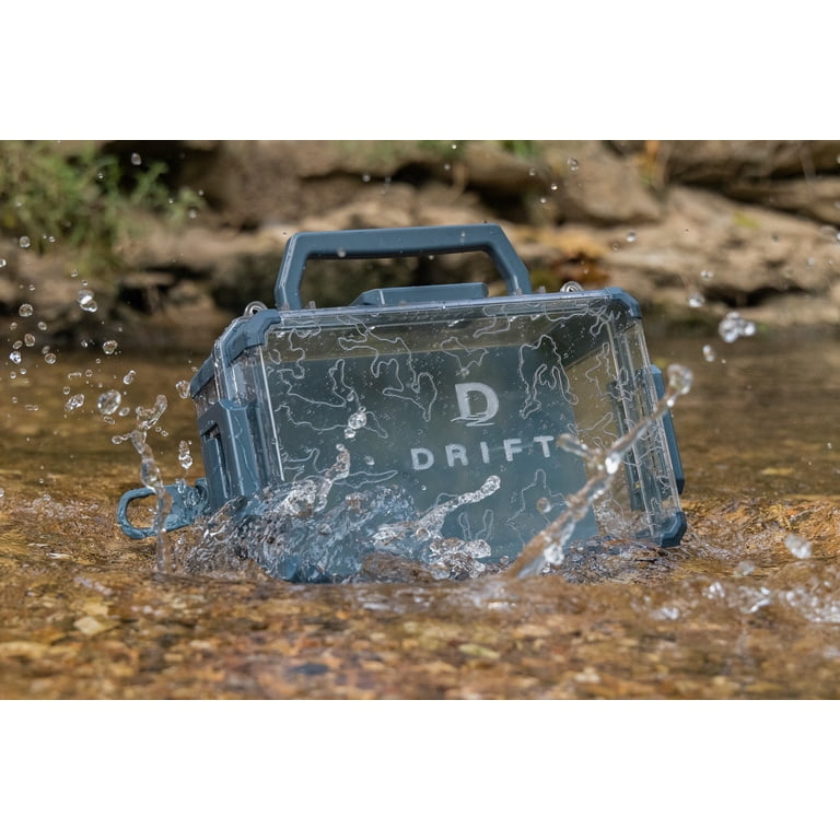 drift boat fish box Hyde Silicone Fly Boxes shatterproof polycarbonate Fly Fishing Boat Boxes Are