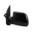 thumbnail image 2 of For Ford E-450 Super Duty 2003 2004 Door Mirror Driver Side | Power Glass | Heated | Manual Folding | Textured Black | Single Glass | Non-Towing | Standard Type | For FO1320229 | F4UZ17683B, 2 of 9