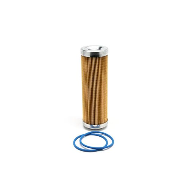 Fuelab 71805 10 Micron Paper Replacement Element - 5 in. with 2 O-Rings & Instructions