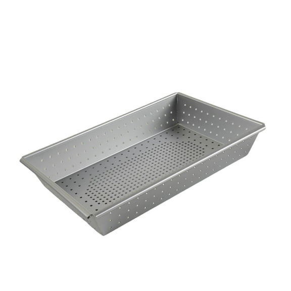 Square Pizza Pan Bread Tray Bakeware Multipurpose Deep Dish Design for Baking Cakes Cookies and Roasting