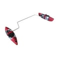thumbnail image 3 of Accesorios de canoa estabilizador de kayak Instalación fácil con varilla de brazos de compinche kit de estabilizador de kayak para agua de bote remar rojo, 3 of 8