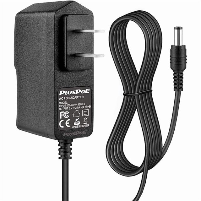 Chenchen 6V Power Cord for ProForm Elliptical 6.6 Ft Long AC Power Adapter Supply Charger Smart Strider 480 490 500 600 LE, 390 395 475 510 E, 510 EX, 400 700 Cardio Cross Trainer Exercise Bike