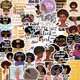 thumbnail image 1 of Paquete de pegatinas Black Girl Magic, 50 unidades, vinilo impermeable, 1 of 2