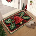thumbnail image 5 of Taicans Merry Christmas Doormat 15.75x23.62in - Seasonal Winter Holiday Mat for Entryway,Porch & office | Rustic Non-Slip Design | Indoor/Outdoor Decor Gift Idea, 5 of 5
