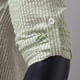 thumbnail image 3 of Camisas s Para Hombre Hombres Casual Tops Camisa Lino Rayas Cuello Camisa de manga larga Botones de Blusa superior suelta (Green, L), 3 of 6