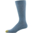 thumbnail image 3 of GOLDTOE Edition Mens Comfort Dress Crew Socks, 3-Pack, 3 of 4