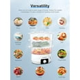 thumbnail image 4 of Cozeemax Food Steamer 13 L in3-Tier in Electric Steamer, 4 of 9