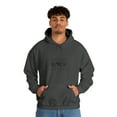 thumbnail image 6 of Black Heavy Blend Hooded Sweatshirt Hoodie Unisex Sweater, 6 of 9