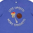 thumbnail image 4 of Inktastic Less Upsetti More Spaghetti Youth T-Shirt, 4 of 5