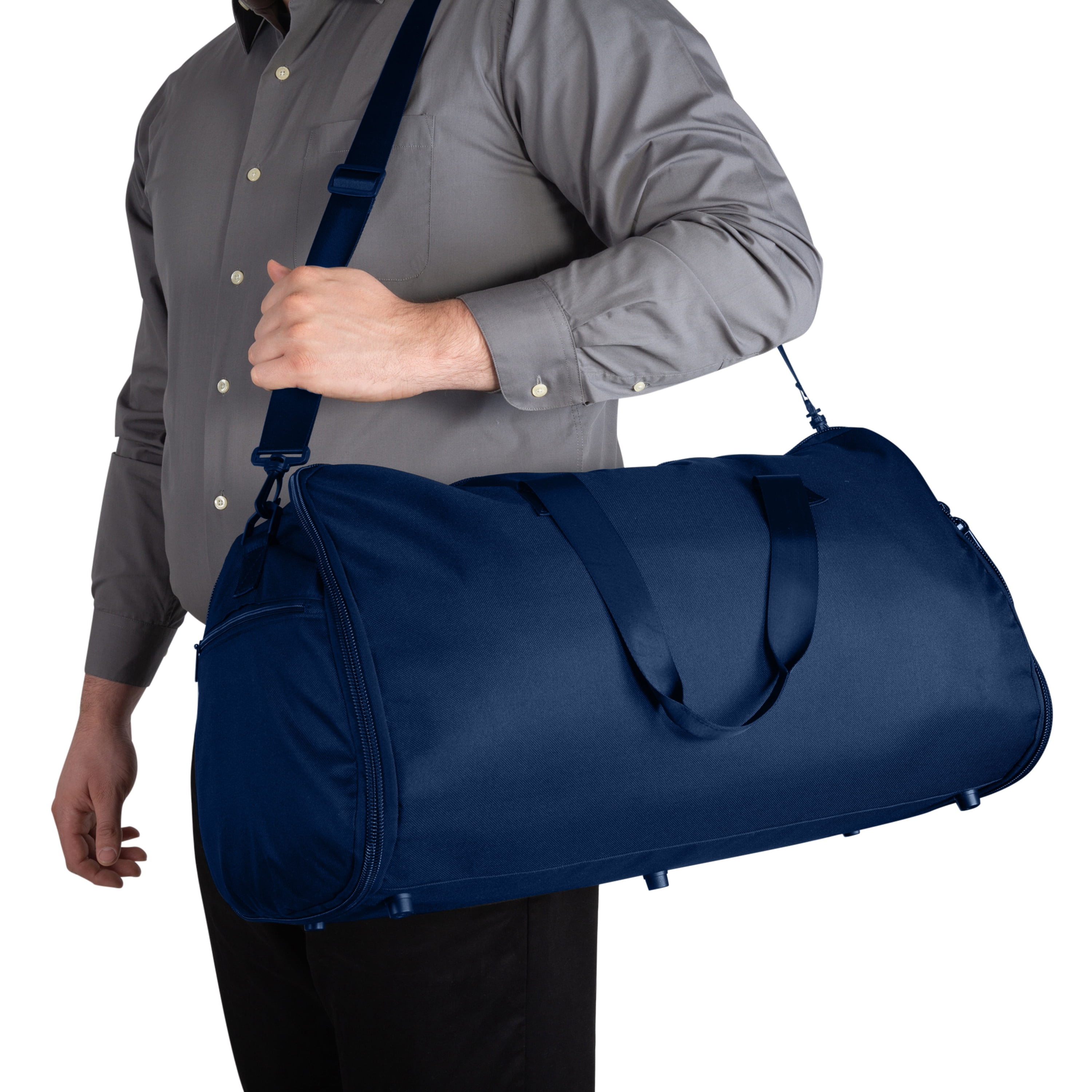 GForce Convertible Garment Duffle Bag in Navy