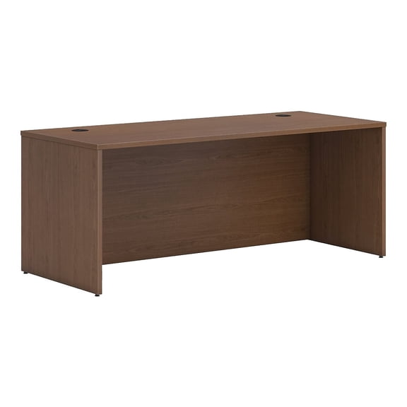 HON HLPLDS7230.LSE1 72 in. x 30 in. x 29 in. Mod Desk Shell - Sepia Walnut