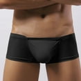 thumbnail image 2 of Sngxgn Breathable Men's Underwear Comfortsoft Boxer Briefs(Black,M), 2 of 5