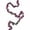 Purple, variant on 8.2Ft Christmas Garland - Faux Silk Rose Garland Artificial Flower Vine Wedding Home Garden Party Decoration