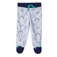 thumbnail image 3 of Just Born® Organic Baby Boy Cardigan, Pant, & Cap Set, 3-Piece, 3 of 13