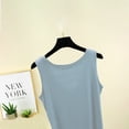 thumbnail image 4 of Wiyuqeen Basic Summer Tank Tops Women Breathable U Neck Sleeveless Blouses Tunics Casual Solid Color Workout Vests Comfy Loose Fitted Camis Shirts, 4 of 5