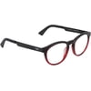 HYPERX STEALTH ROUND SMALL SHINY BLACK / RED GAMING EYEWEAR