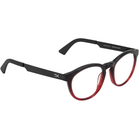 HYPERX STEALTH ROUND SMALL SHINY BLACK / RED GAMING EYEWEAR